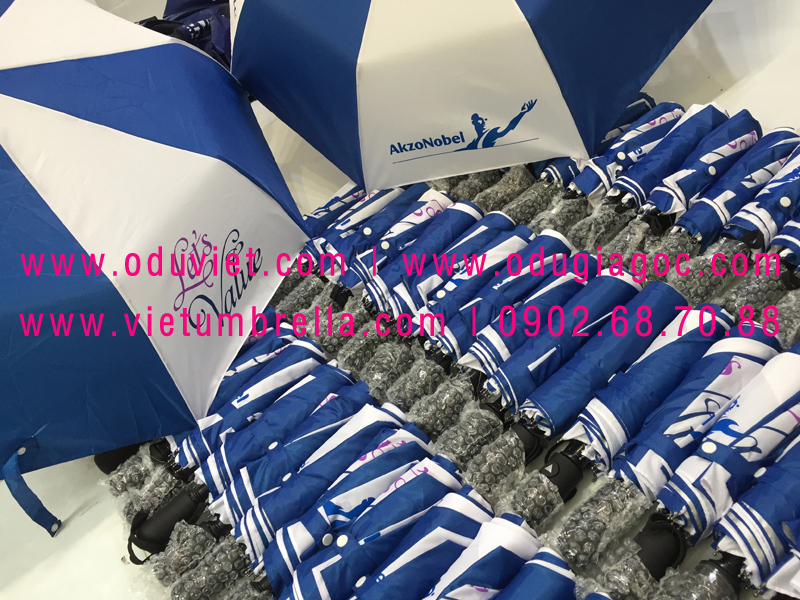 xưởng sản xuất ô dù cầm tay in logo quảng cáo